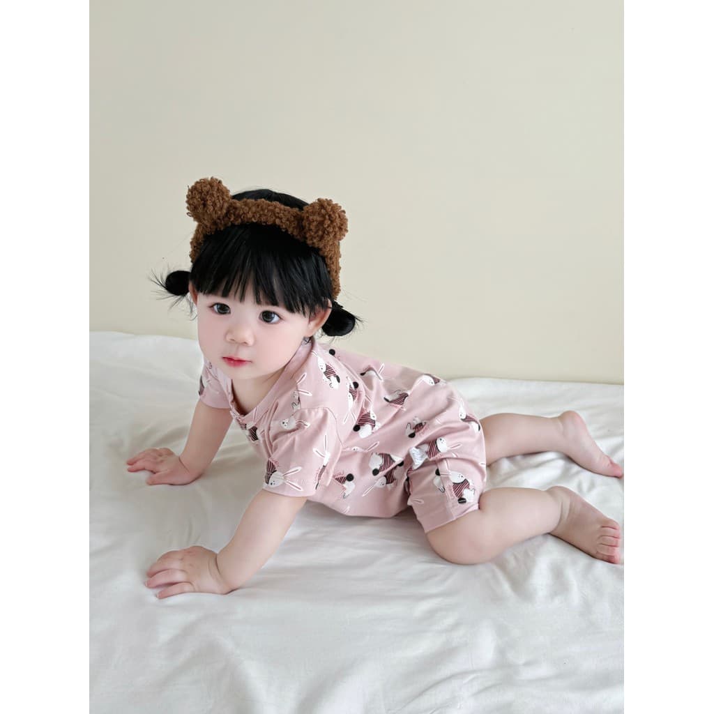 Verão Super elegante bebê menina macacão de manga curta roupas de verão do bebê macacão de algodão puro bebê menino maca