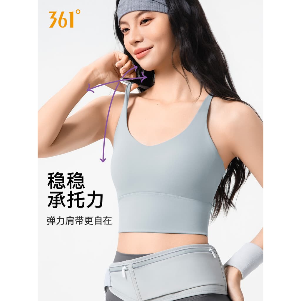 361 colete esportivo feminino camisola feminina verão exterior Wear com almofada no peito Fitness Yoga topo roupa interi