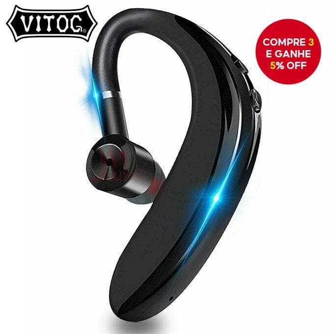 Vitog Fones De Ouvido Sem Fio OWS Bluetooth Com Cancelamento De Ruído HD MIC Handsfree Business Driver