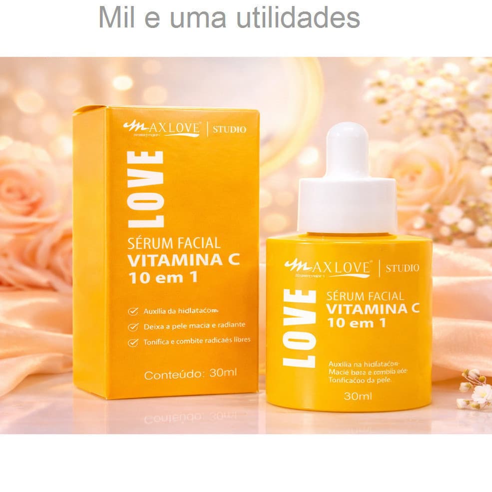 Sérum Vitamina C 10 em 1 Max LoveK9P58TKPPQ1A