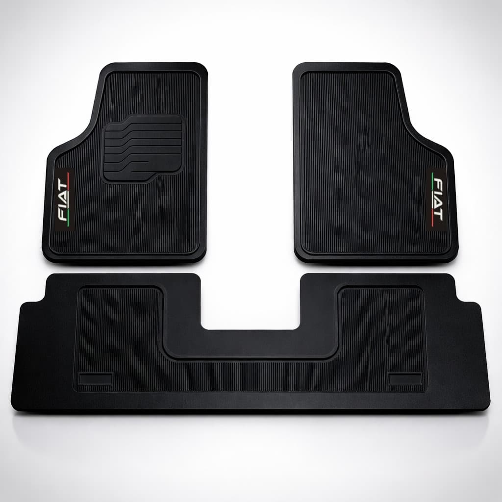 Jogo Tapete Automotivo Carpete Fiat Punto 2012 a 2018 Bordado industrial