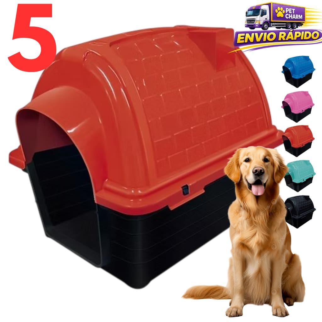 Casa Casinha Para Cachorro N5 Pet Cães e Gatos Confortável