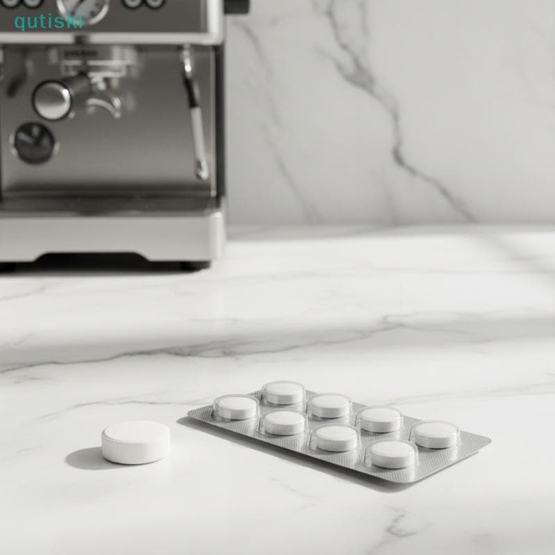 Conjunto De Comprimidos Para Limpeza De Máquina De Café Expresso , 8 Peças , Descalcificadores De Profunda Cafeteira Em 