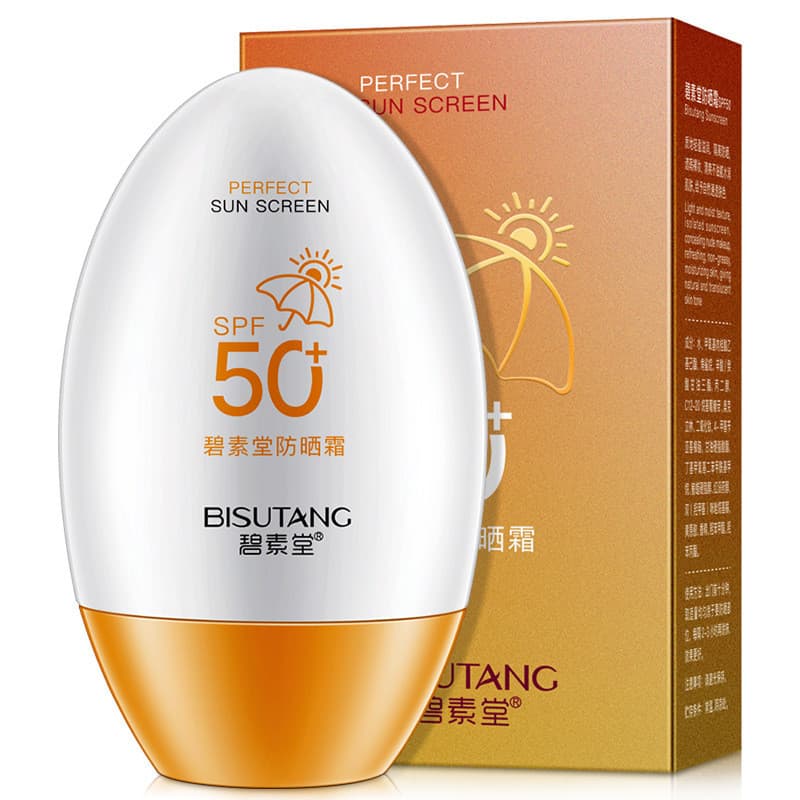 Bisutang protetor solar 55g masculino feminino verão protetor solar SPF50 + Anti-ultravioleta protetor solar creme produ