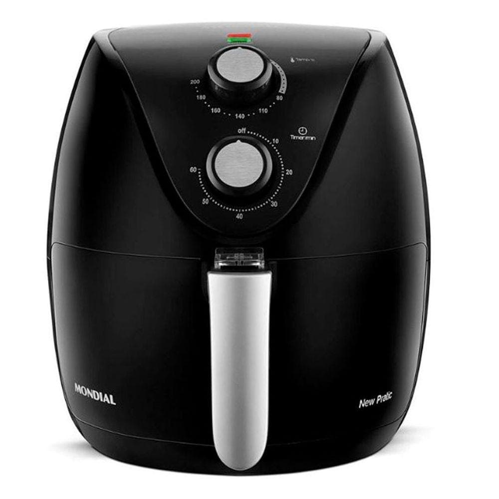 Fritadeira sem Óleo Mondial Af-31 3,5L New Pratic Preto 110V