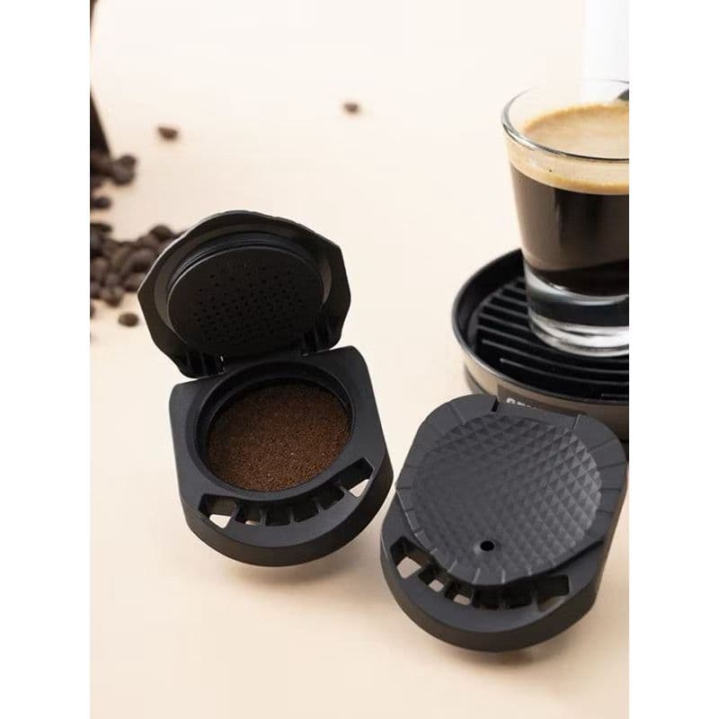 Adaptador De Cápsula Reutilizável Para Cafeteira Expresso Dolce Gusto, Lavável Permanente Acompanha 2 Borracha Reserva