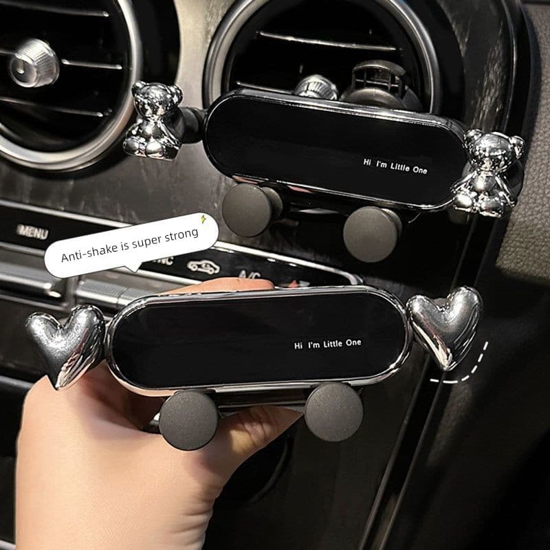 Presilha para grade do ar condicionado Suporte celular veicular universal Suporte de celular para carro Suporte do telef