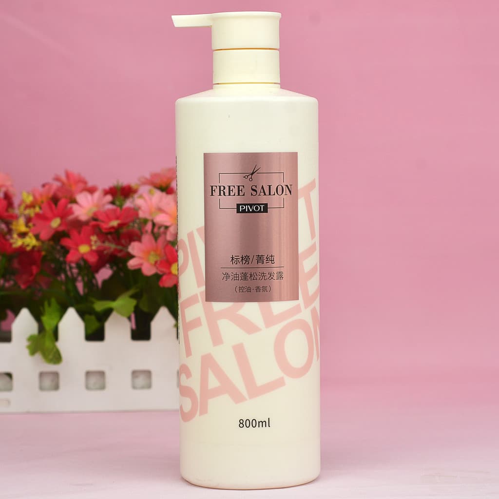 Adverter óleo líquido de sal marinho fofo fragrância pura shampoo desengordurante suave 800ml shampoo shampoo hidratante