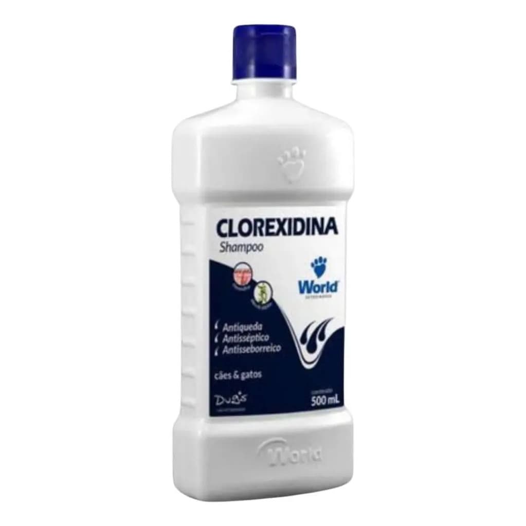 Xampu Para Dermatite Canina Shampoo De Clorexidina World