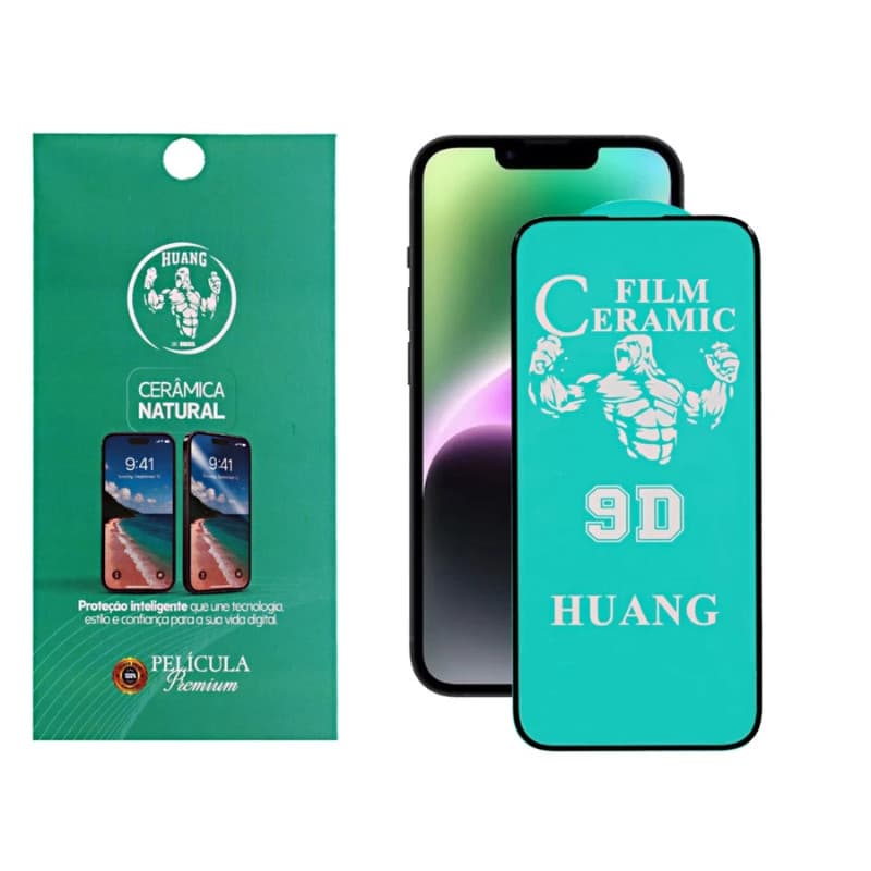 Película de Cerâmica Compatível para Smartphone Xiaomi Redmi Note 12 / X5 / Note 12R Pro