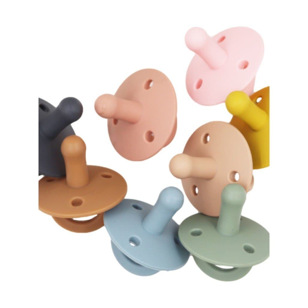 Bebê bebê chupeta infantil crianças Silicone 3 meses 6 meses 1 ano de idade bebê dormir ferramenta útil caixa armazename
