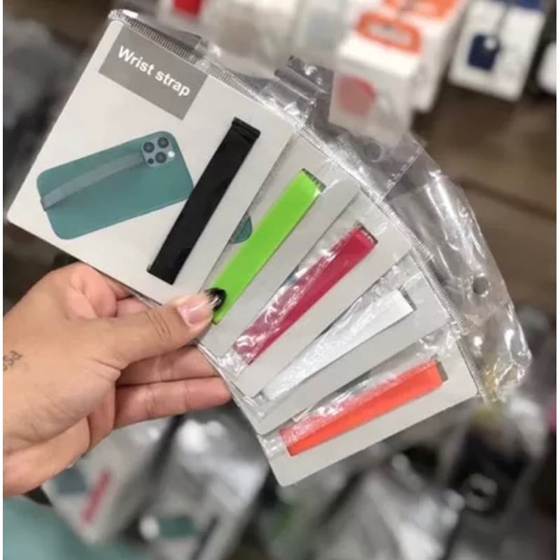 Fita salva celular suporte para celular de Silicone fone strep para capinha universal