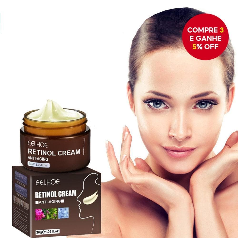 EELHOE Creme De Retinol , Desbotamento De Rugas , Firmeza E Lifting , Iluminando A Pele , Hidratante Para Facial , Cuida