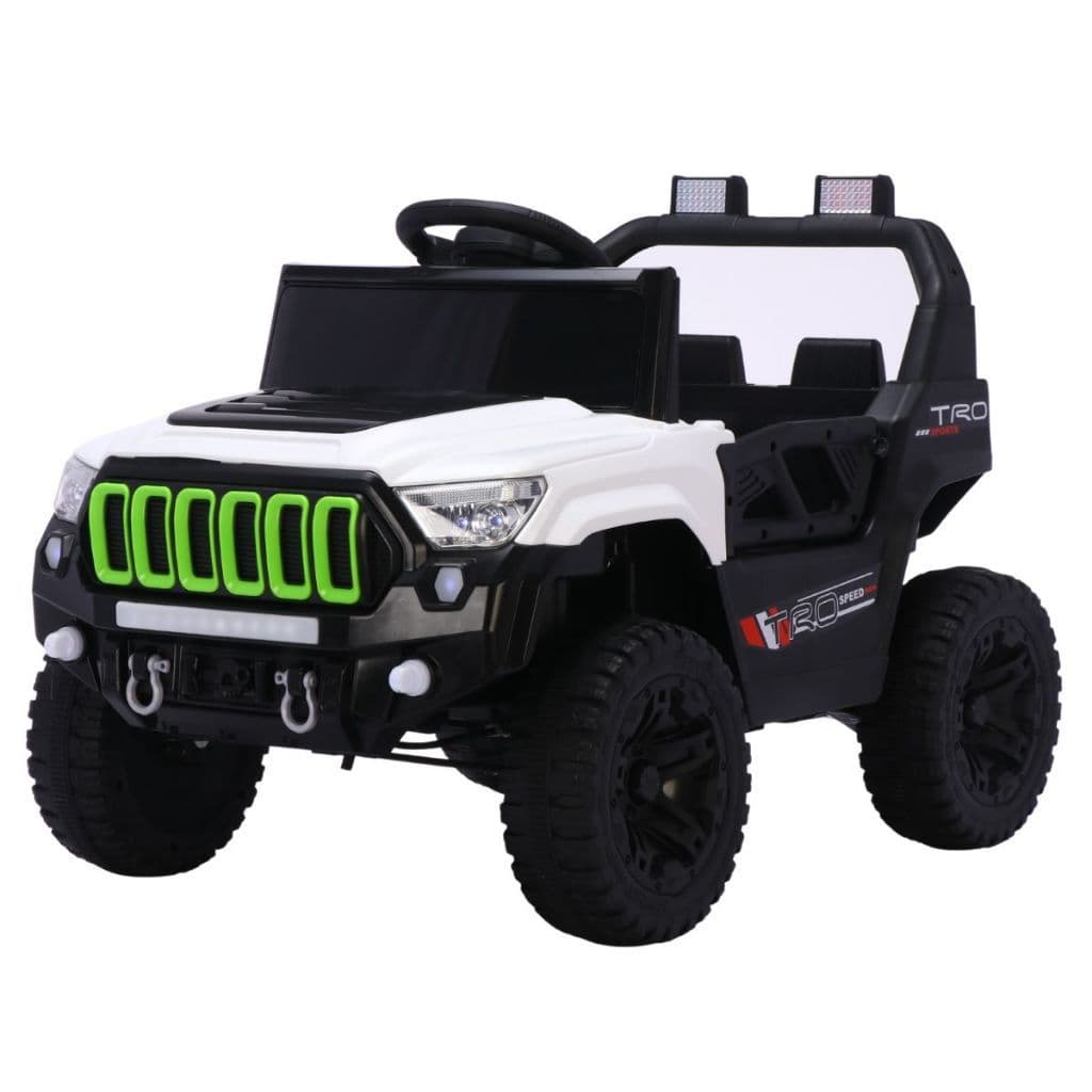 Carrinho Elétrico Infantil 12V Titan Controle Remoto Luz LED Som USB Bluetooth Carro Infantil