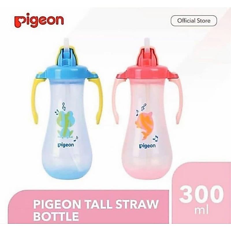 Garrafa De Palha Alta PIGEON | Mamadeira Para Bebê