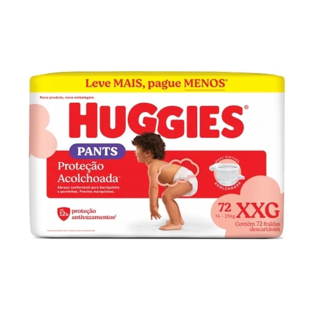 Fralda Huggies Supreme Care XXG Max 72 Unidades