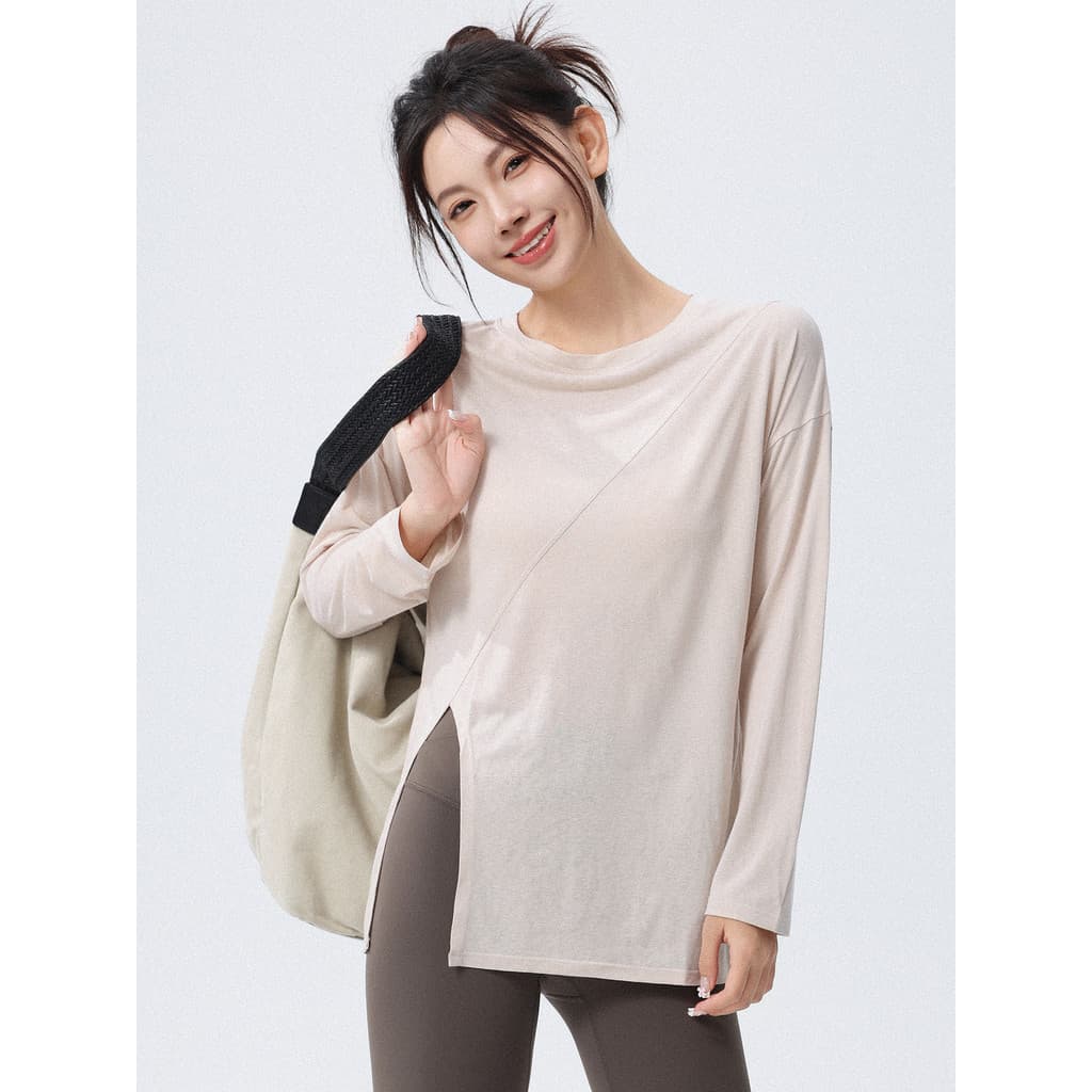 Roupas soltas de Yoga terno feminino blusa esportes topo roupas de Fitness correndo Pilates belas roupas de treinamento 