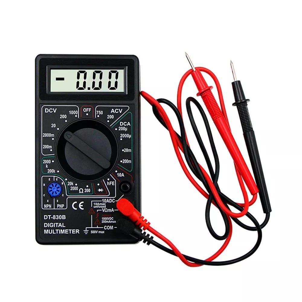 Multimetro Digital DT-830B com cabo Voltimetro Teste Digital