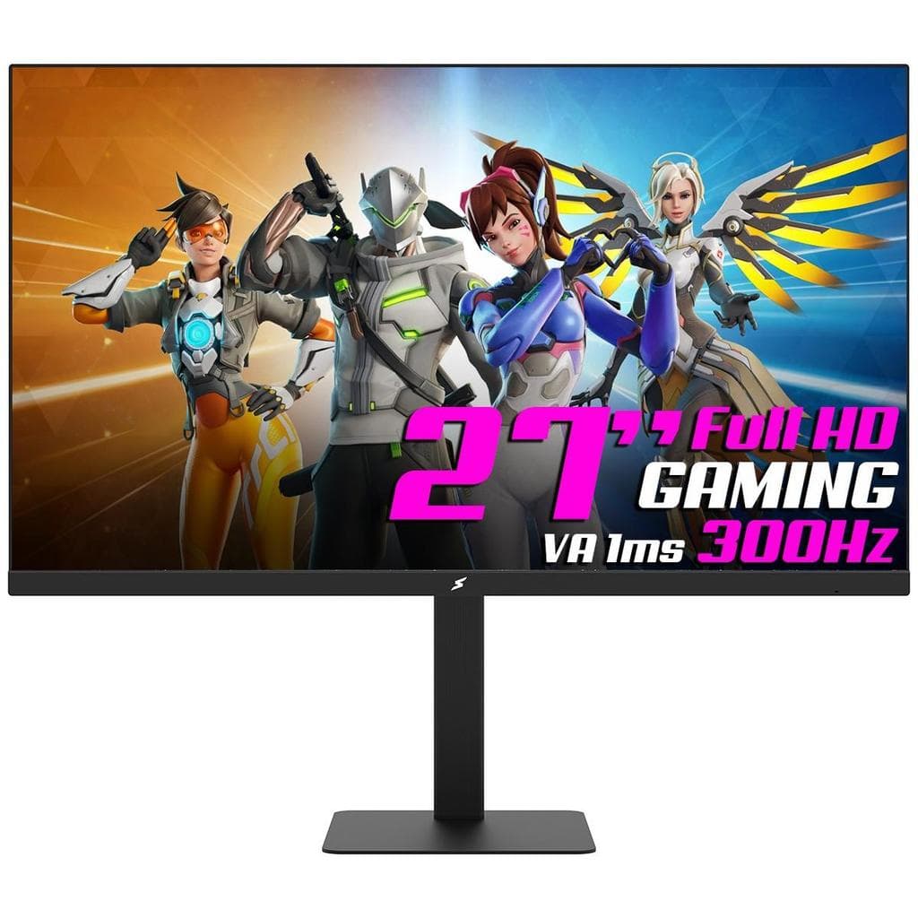 Monitor Gamer SuperFrame Ace, 27 Pol, Full HD, VA, 300Hz, 1ms, HDMI/DP, SF-MN-ACE27FSVFF2C