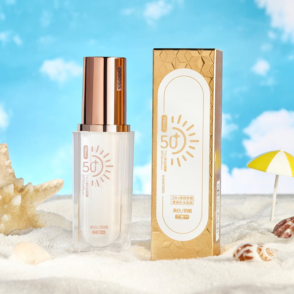 Frete grátis TVLV protetor solar clareador SPF50 + protetor solar anti-ultravioleta à prova d'água anti-suor protetor so