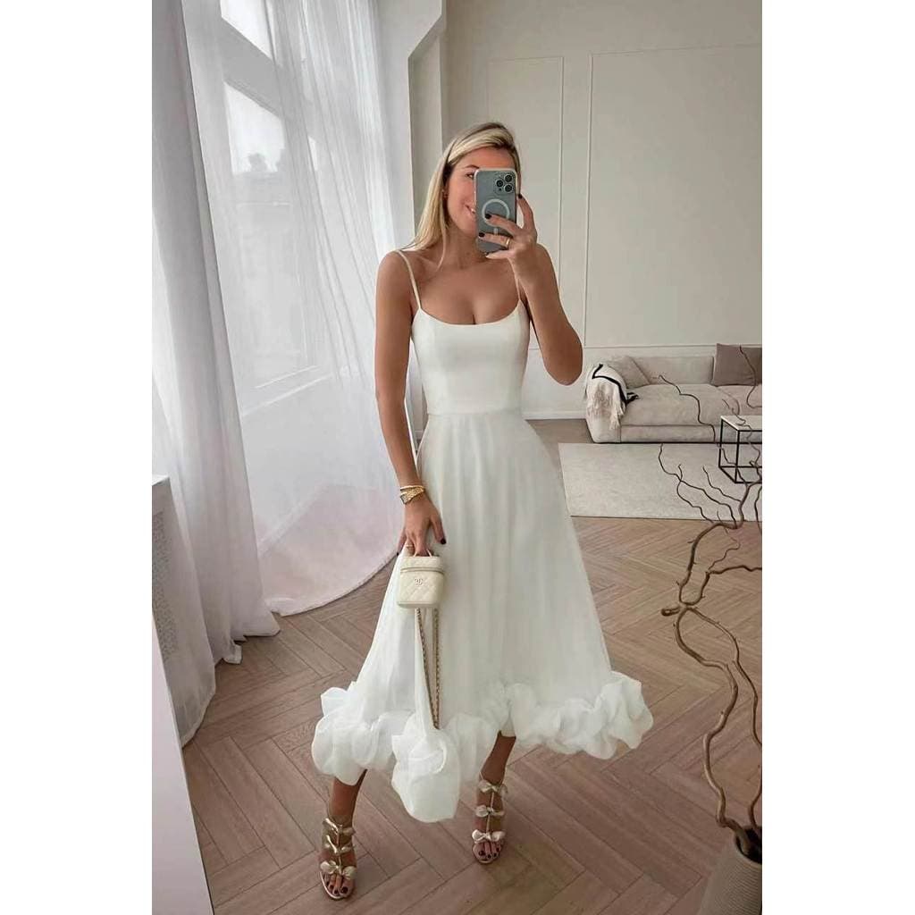 Vestido longo Bali vestido de férias feminino verão elegante vestido longo Halter grande balanço saia de praia