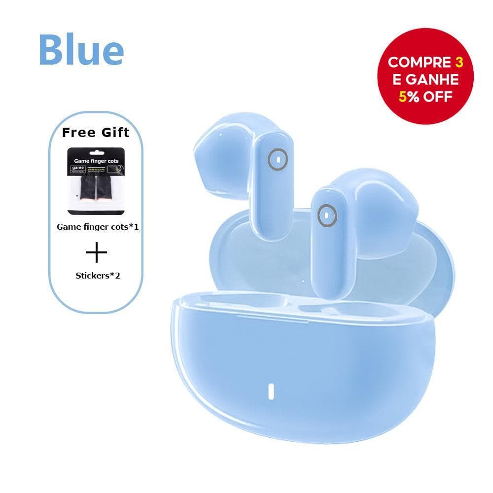 HQAi H8 Fones De Ouvido Sem Fio Bluetooth Microfone Embutido À Prova Dwaterproof Água Alta Fidelidade Som Estéreo Fone B