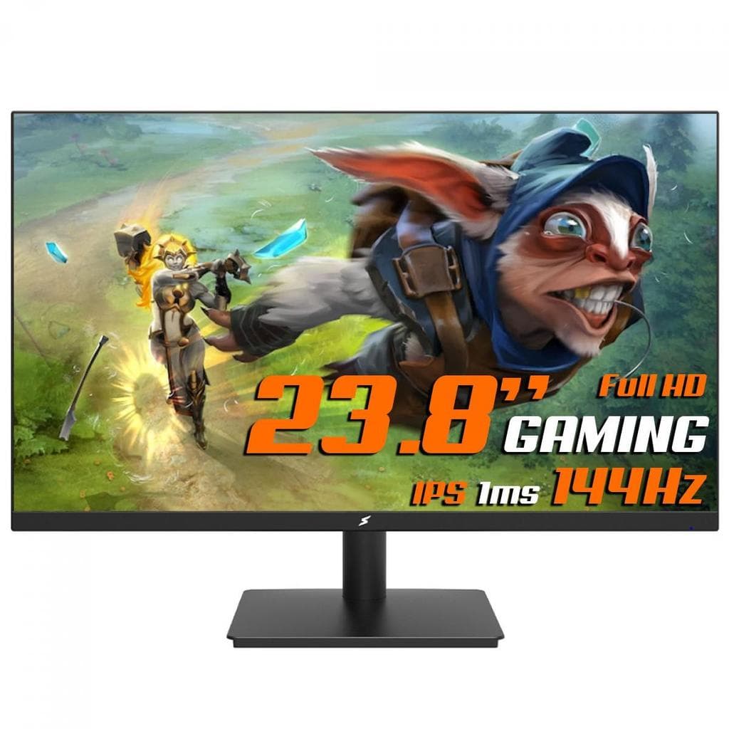 Monitor Gamer SuperFrame Ace 23.8 Pol Full HD IPS 144Hz 1ms Flicker-Free HDMI/VGA SF-MN-ACE24FSIFD1B
