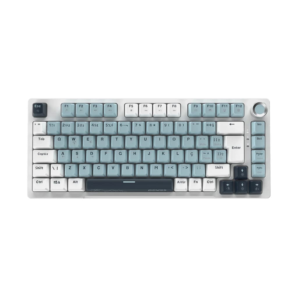 Teclado Mecânico PCYES Arkeum Summit Edition 75% ABNT2 Switch Red