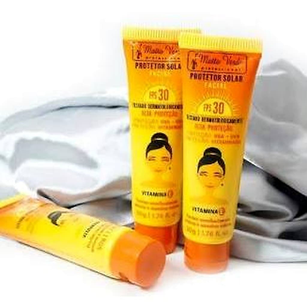 Protetor Solar Facial FPS30 Matto Verde Toque Seco Uso Diario