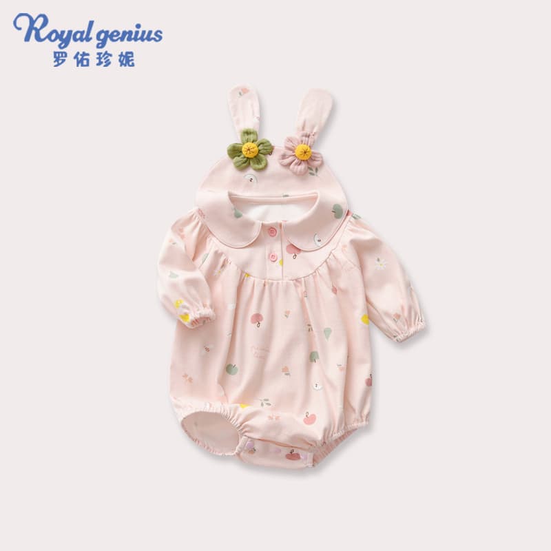 Roupas de bebê primavera outono roupas de bebê menina macacão de manga comprida mês inteiro roupas de bebê roupa externa