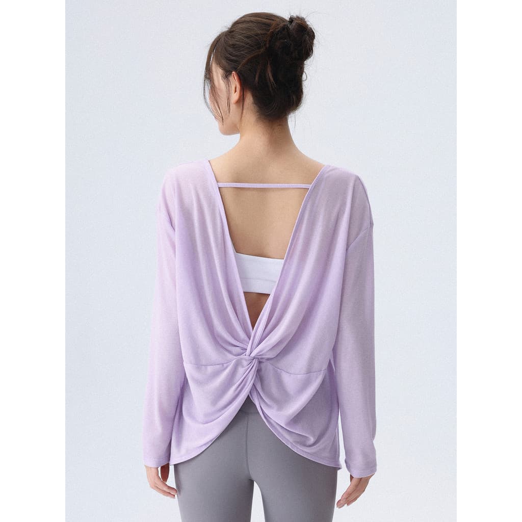 2026 novo estilo solto roupas de Yoga blusa feminina respirável de secagem rápida roupas de treinamento Pilates Fitness 
