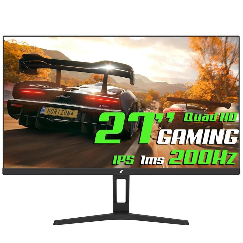 Monitor Gamer SuperFrame Ace, 27 Pol, Quad HD, IPS, 200Hz, 1ms, HDMI/DP, SF-MN-ACE27QSIFE1B