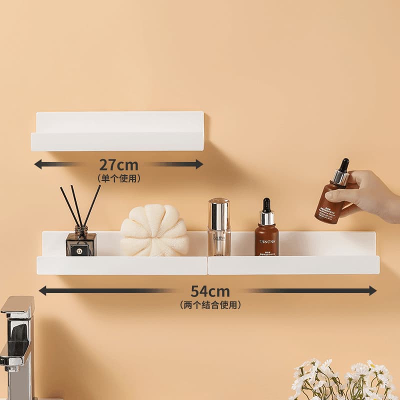 Prateleira de parede para câmera, suporte interno sem perfuração, caixa superior de TV acrílica montada na parede