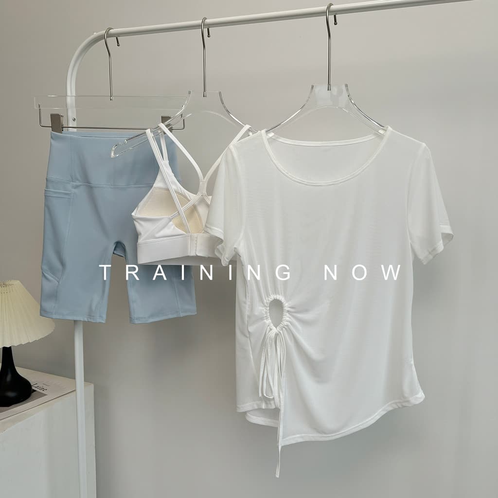 Roupas soltas de Yoga blusa esportiva feminina fina verão roupas de Fitness terno Pilates roupas de treinamento manga cu
