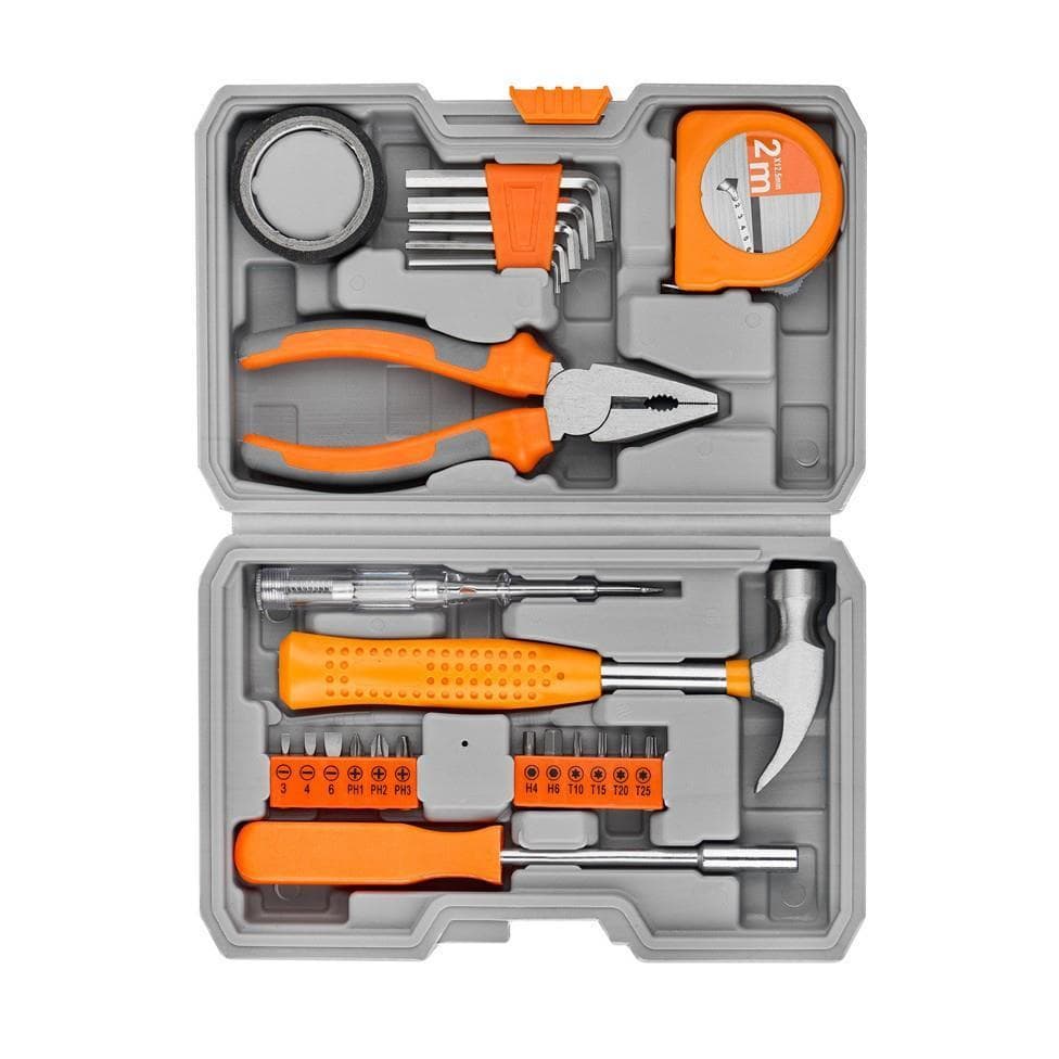 Norton Conjunto de ferramentas de caixa de ferramentas de Hardware doméstico Conjunto de reparo de combinação Manual dom