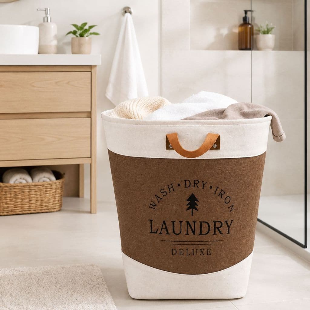 Cesto de Roupa Suja Cesto Organizador Grande Resistente Para Casa Banheiro Lavanderia Quarto