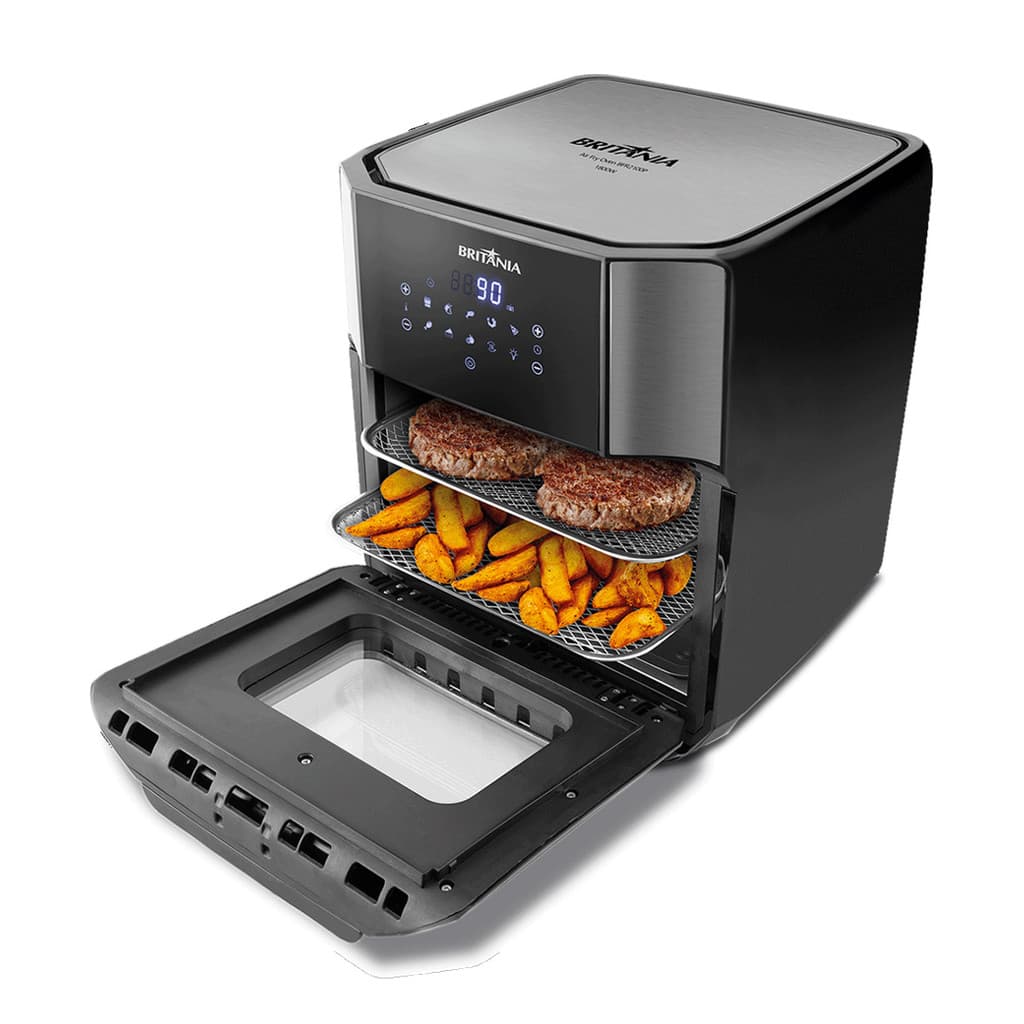 Fritadeira Forno Elétrico Sem Óleo Air Fry Oven Britânia BFR2100P12 L