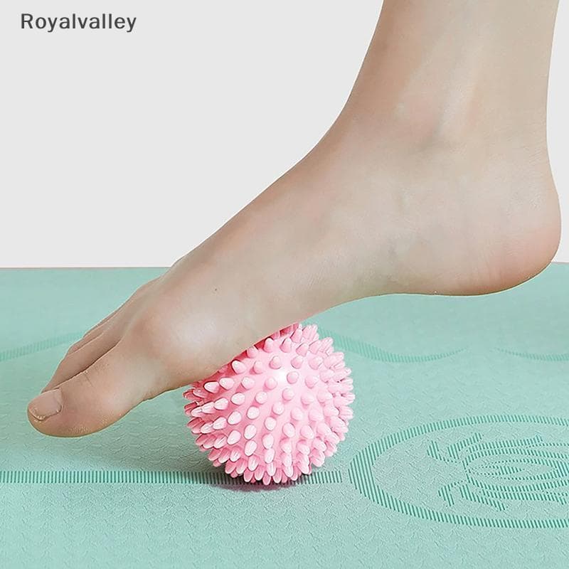 [Royalvalley] Massagem Bola Espetada 7cm 9cm Treinamento Dor Muscular Massageador De Estresse Relaxamento Acuponto Bolas
