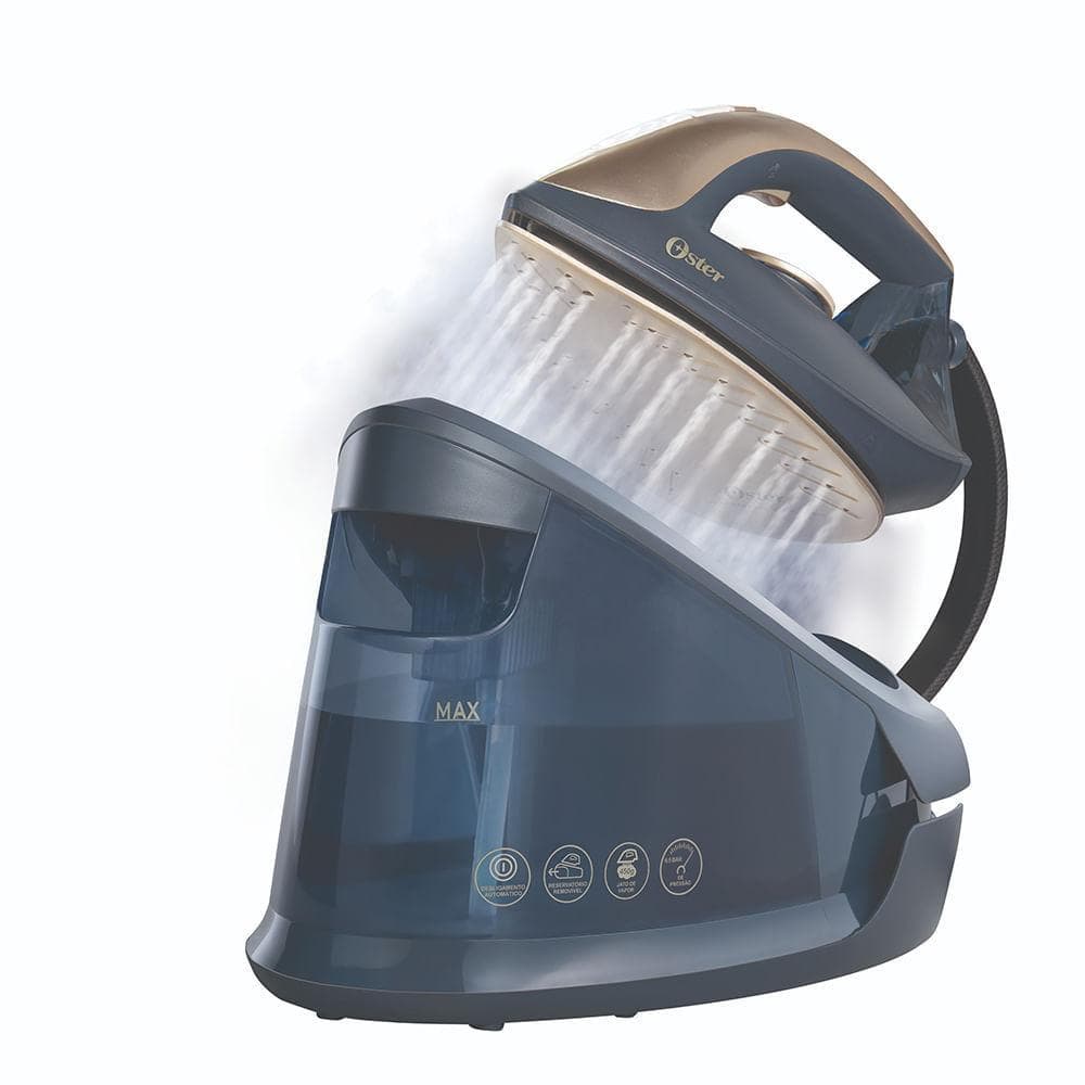 Ferro a Vapor Oster Steam Genera com 1,5 Litros de Capacidade Azul - GCSTSG15