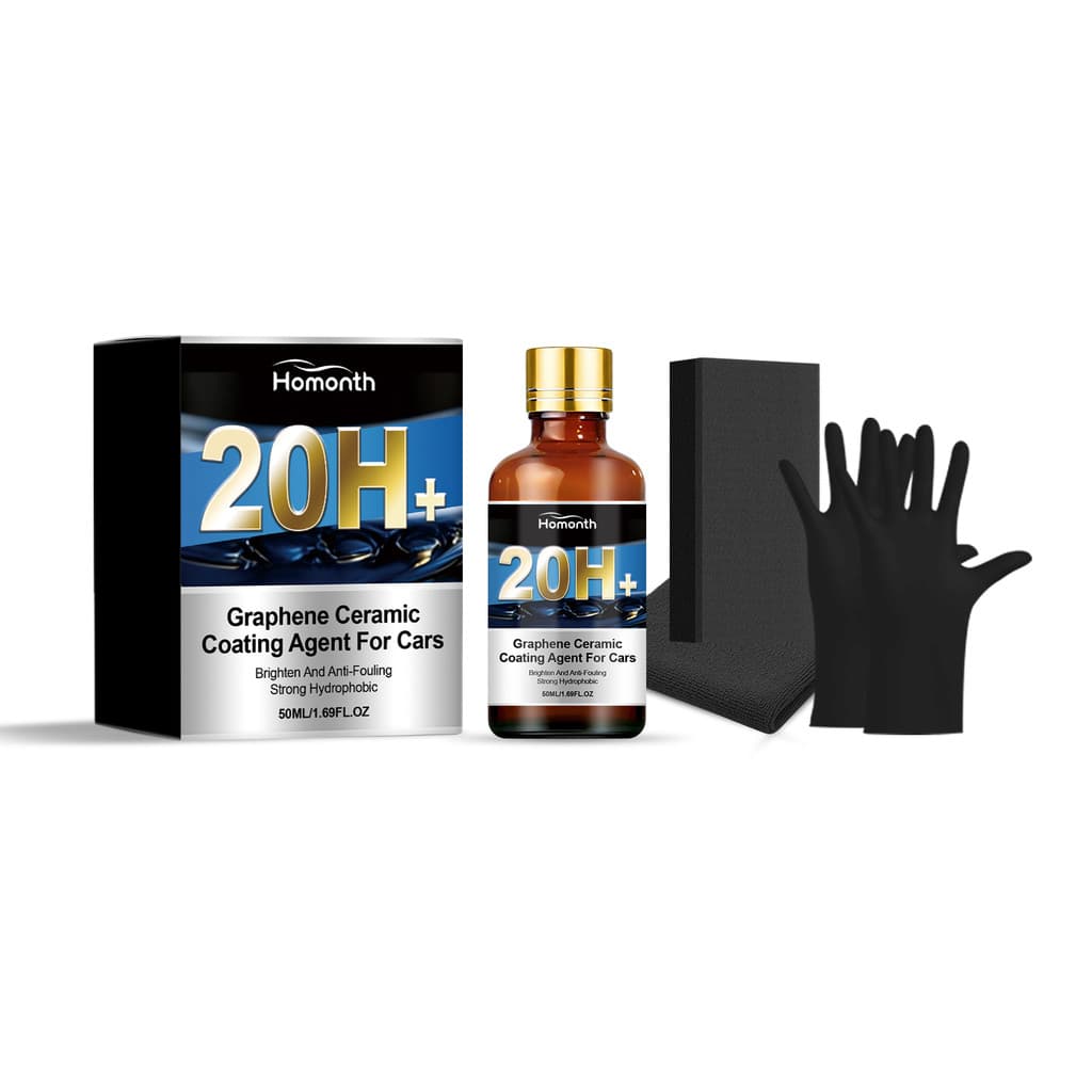 Homonth Nano Kit de revestimento cerâmico para superfície de carro limpa Kit de revestimento para reparo de arranhões de
