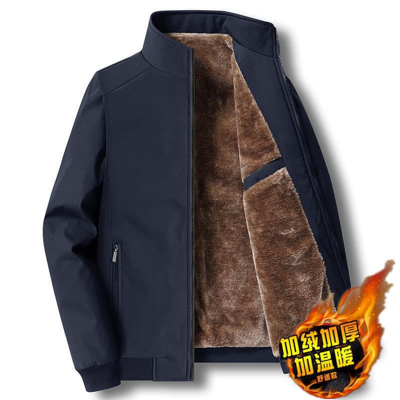 Outono inverno Casual jaqueta térmica masculina acolchoada de algodão jaqueta acolchoada de lã espessada jaqueta masculi