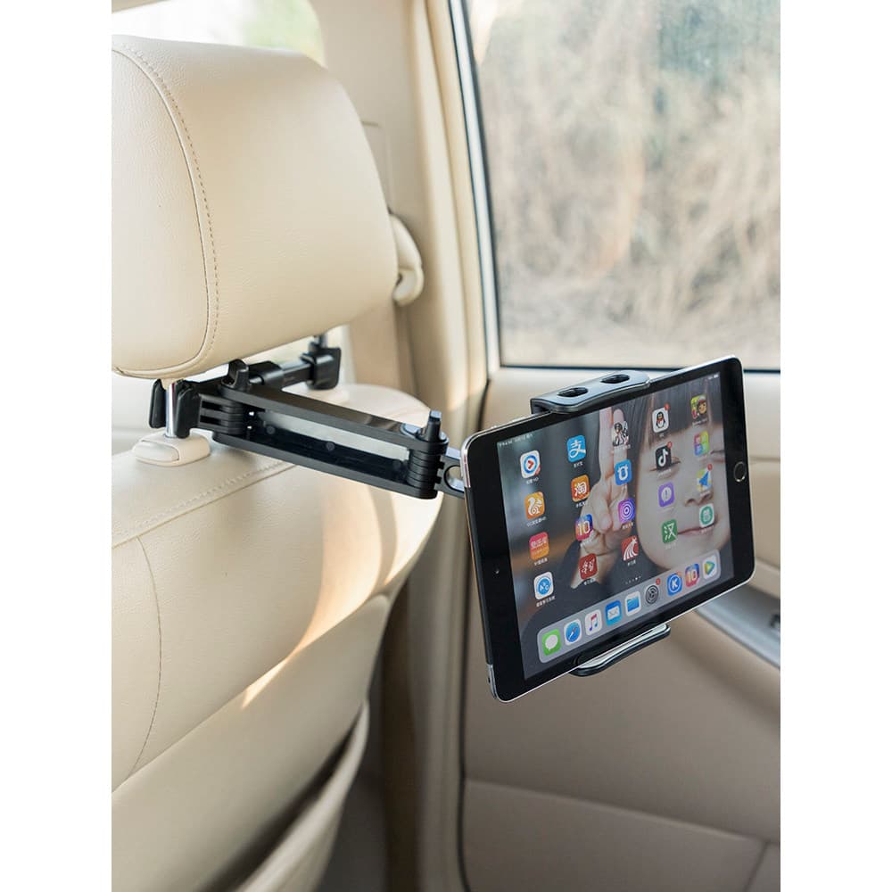 Suporte do telefone móvel do carro Snap-on Multi-função encosto de cabeça do carro Tablet traseiro PC assistindo TV carr