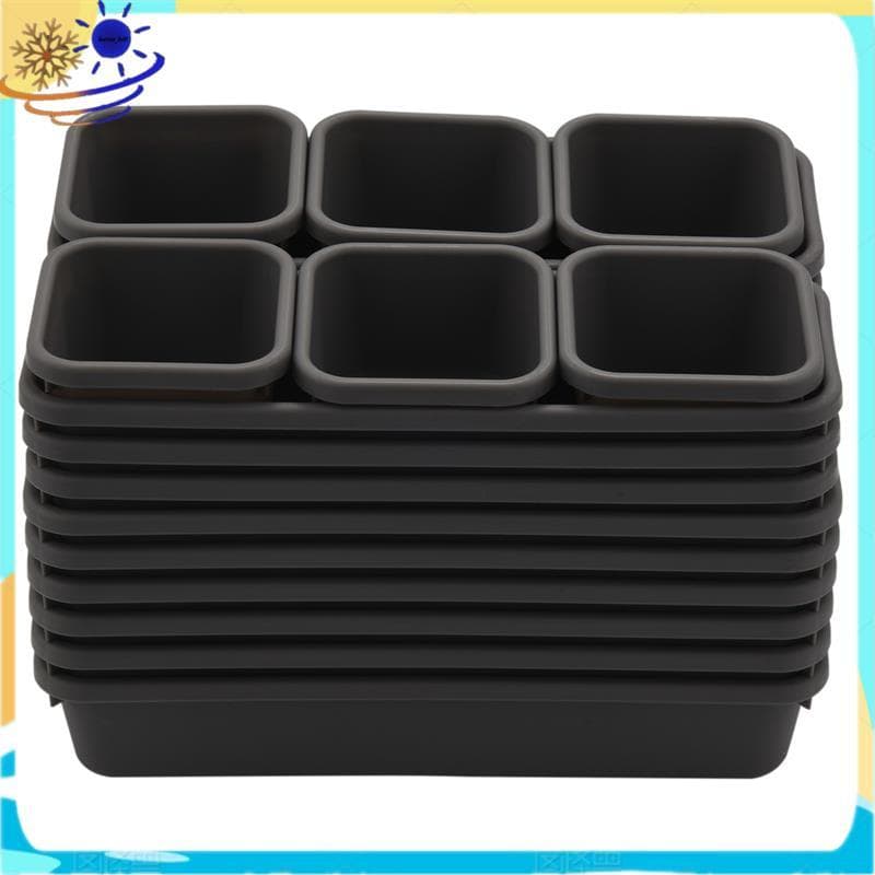 [Le's Shop] Bandeja Organizadora De Gaveta Interligada Com 18 Pacotes , Organizador De Mesa Multiuso Para Cozinha , Banh