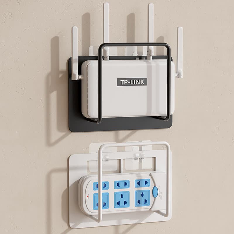 Exportação roteador colocação Rack fixado na parede conjunto-caixa superior prateleira sala de estar suporte de parede p