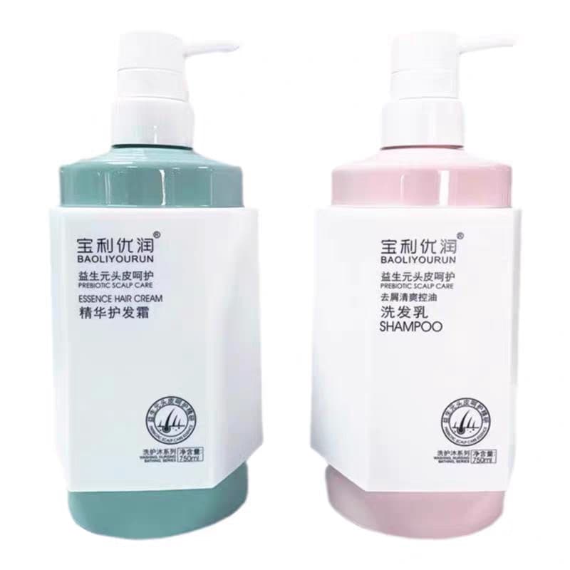 750ml Poly Yourun Shampoo Poly Yourun Condicionador Probióticos Shampoo Hidratante Shampoo Anticaspa