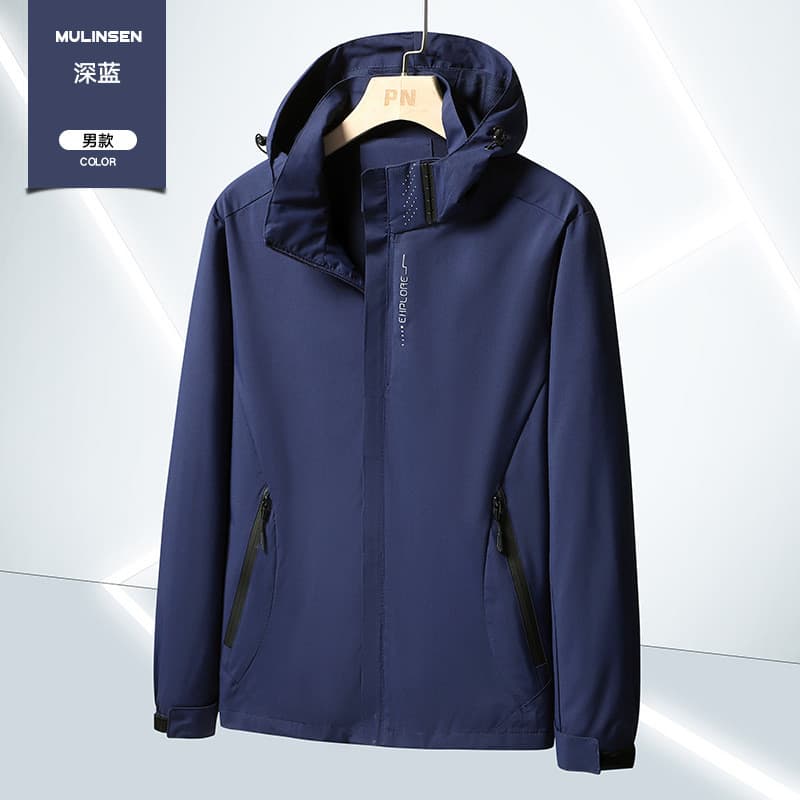 Jaqueta masculina primavera outono roupa masculina três em um jaqueta Casual à prova dwaterproof água jaqueta esportiva 