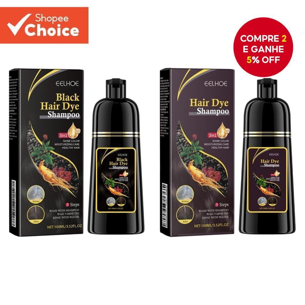 100ML EELHOE Shampoo Para Cuidados Com Os Cabelos Extratos De Ervas Condicionador Hidratante