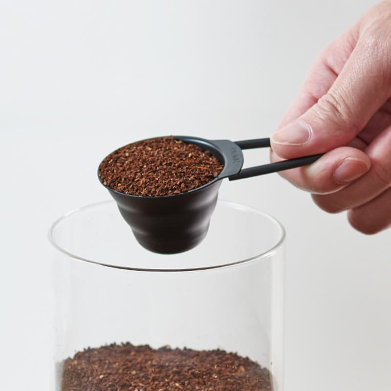 [Loja principal] HARIO Aço Inoxidável Série V60 Dedicado Café em Pó Colher Medidora de Grãos de Café Colher Medidora de 