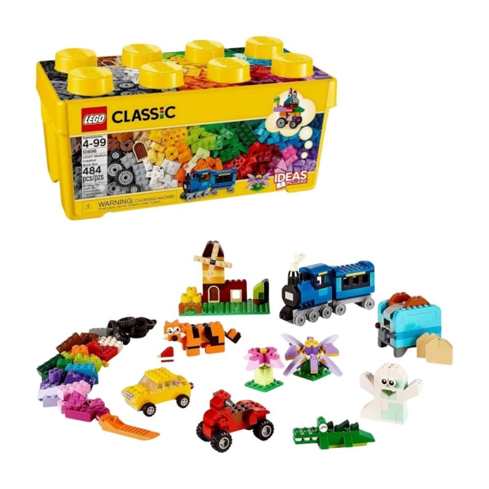 Blocos de Montar Classic Caixa Média 484 Peças Criativas Lego