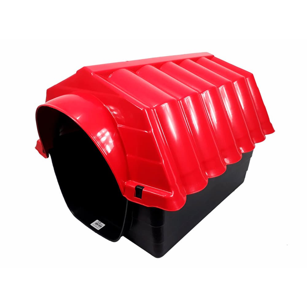 Casinha Pet Resistente para Cachorro e Gato Tamanho 3 RB Pet - Vermelho